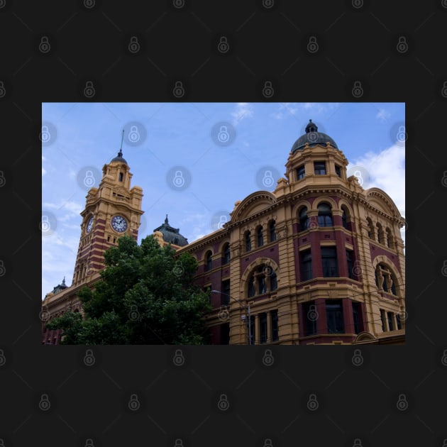 Timeless Elegance of Flinders Street Station Clock Tower by Rexel99