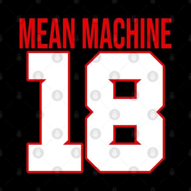 The Longest Yard Paul Crewe Mean Machine Jersey by darklordpug