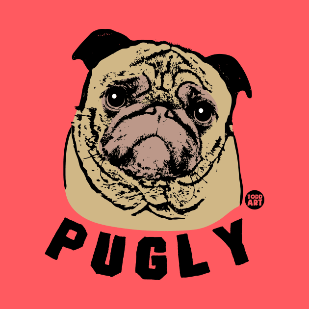 PUGLY by toddgoldmanart