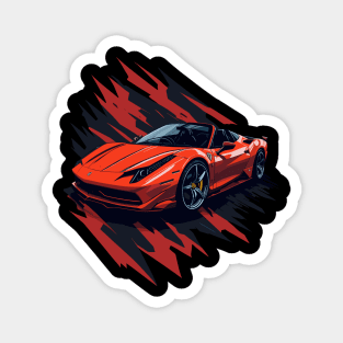 Ferrari 458 Italia Classic Car Magnet