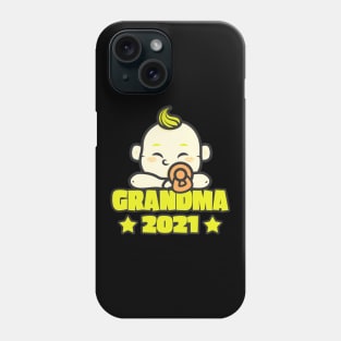 Grandma 2021 Baby Birth Family Funny Gifts Phone Case