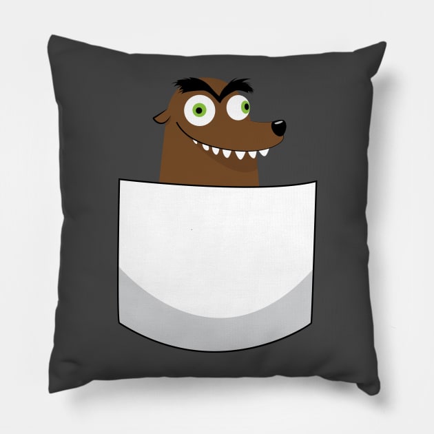 Gerald Pocket Pillow by Arel76