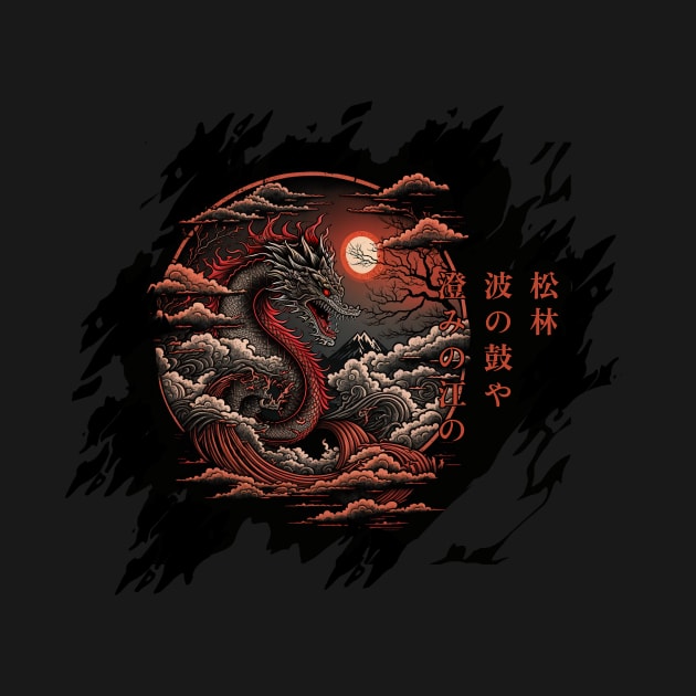 Japanese dragon by Glouse