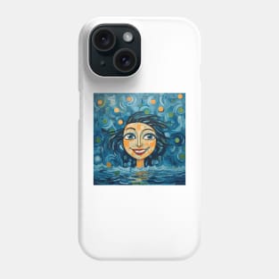 My swimming dreams wall art, v1 Phone Case