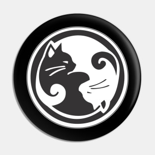 Cat Ying Yang Pin