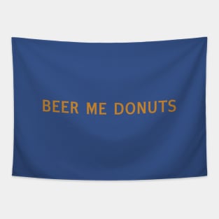 Beer Me Donuts Tapestry