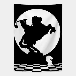 Chess Knight Tapestry