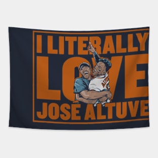 Jose Altuve Literally Love Tapestry