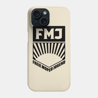 FMJ - Free Moped Youth Logo (Black) Phone Case