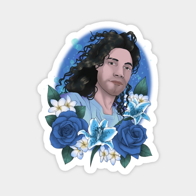 Floral Dan Magnet by WtfBugg