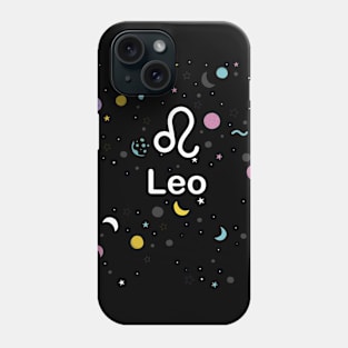 Leo zodiac sign Phone Case