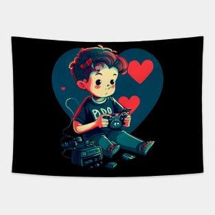 Valentine's Day Video Game Tapestry