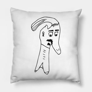 Mr. Moustache Pillow