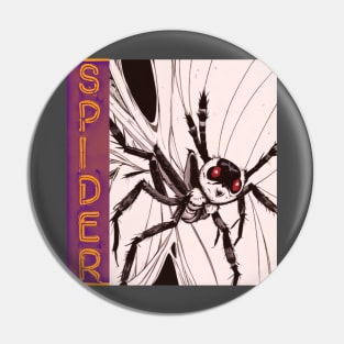 Spider Neon Pin