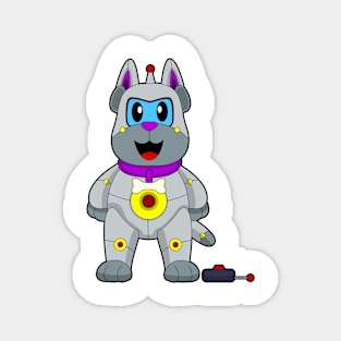 Dog Robot Magnet