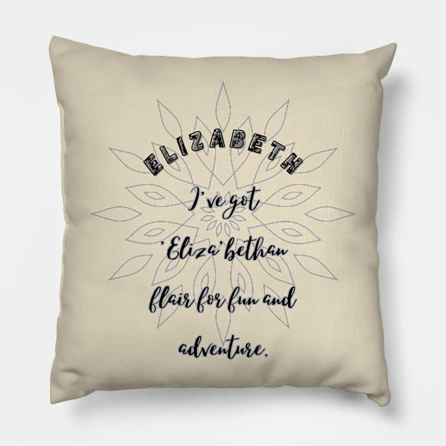 Elizabeth Pillow by baseCompass