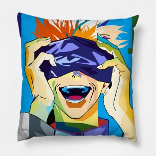 Gojo anime pop art Pillow