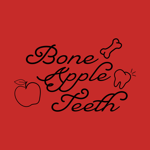 Bone Apple Teeth with Icons by kareemelk