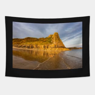 Great Tor and Tor Bay, Gower, Wales Tapestry