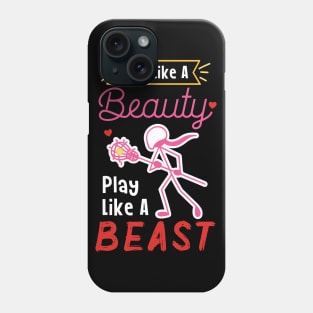 Lacrosse girls Phone Case