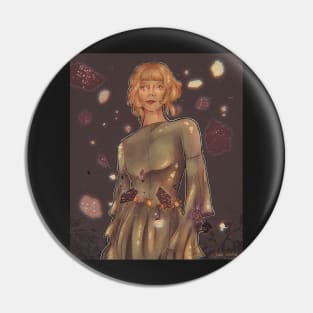 Aurora Aksnes Music Witch Digital Illustration Pin