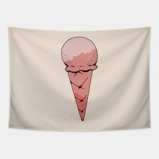 Pink Ombre Ice Cream Digital Clipart Tapestry