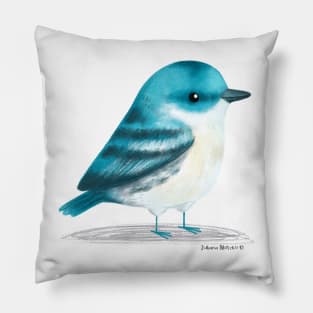 Cerulean Warbler Bird Pillow