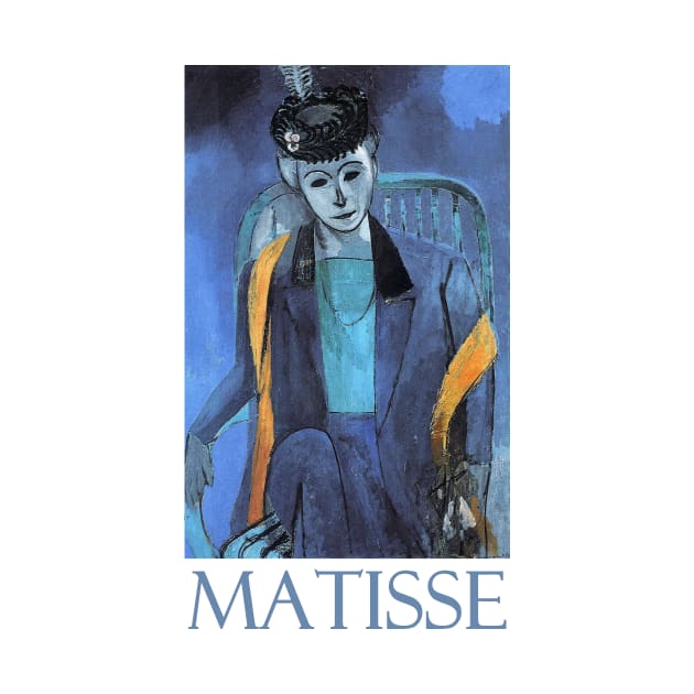 Portrait of Madame Matisse (1913) by Henri Matisse by Naves