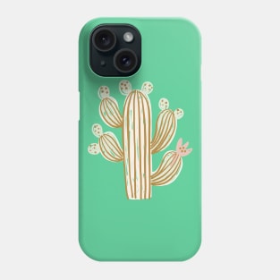 Cactus doodle Phone Case