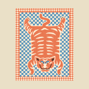 Tiger T-Shirt - Tibetan Tiger rug by Home Wave