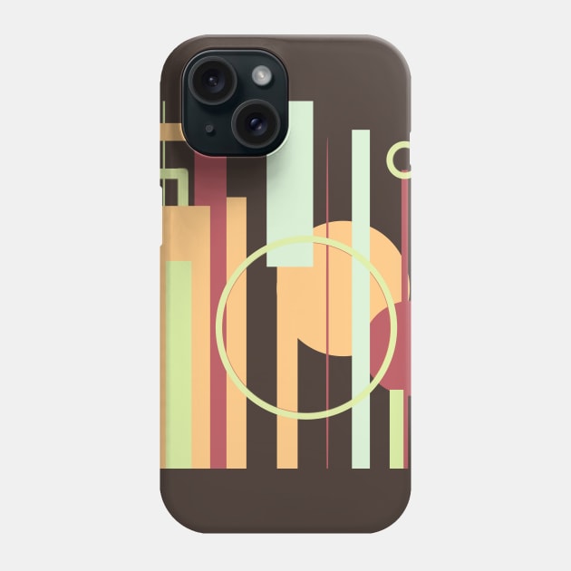 Mid century pattern geometric chic Phone Case by carolsalazar