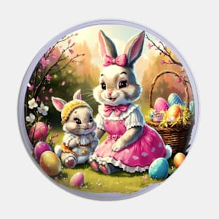 Easter Bunny  Family Time Pin