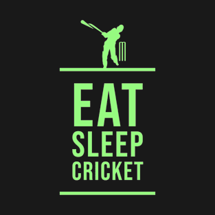 Eat Sleep Cricket T-Shirt