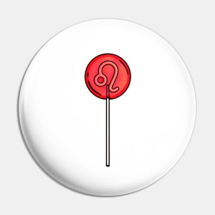 Leo Lollipop Pin