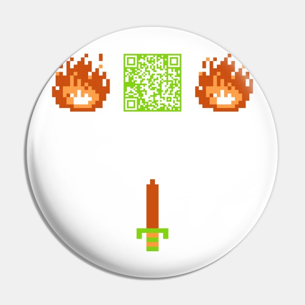 Scan This It's Dangerous To Go Alone Pin by apalooza