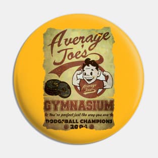 Average Joes Vintage Pin