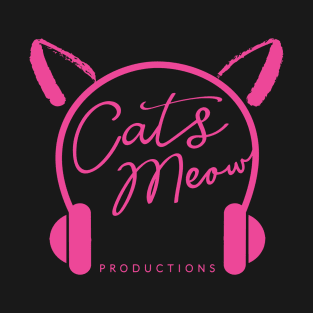 Cats Meow Productions Pink Solid T-Shirt
