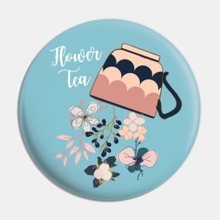 Flower Tea Pin