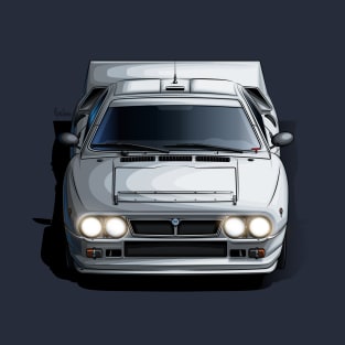 Lancia 037 Monte Carlo Group B - Illustration T-Shirt