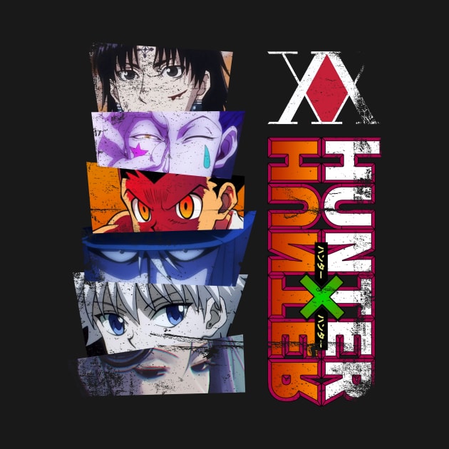 hunter x hunter eyes by KingShit