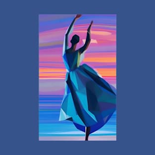 Dancer at sunset T-Shirt