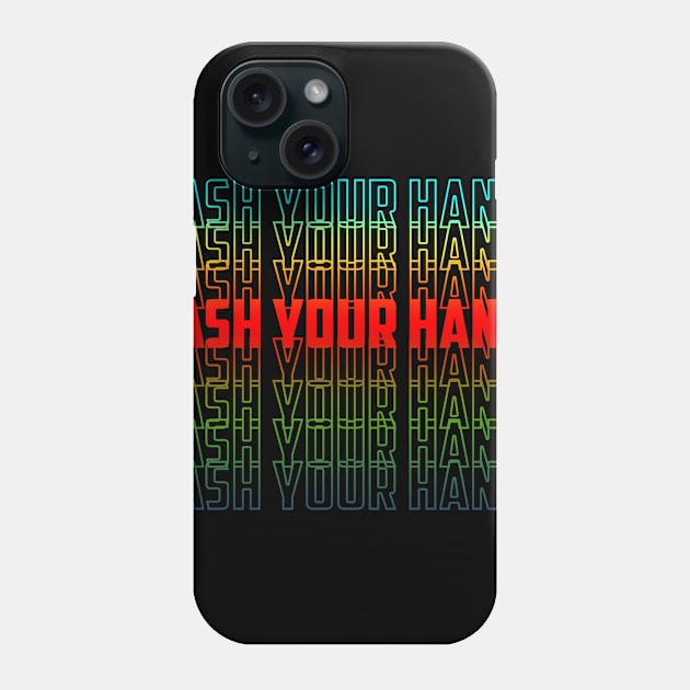 Wash Your Hands Costume Gift Phone Case by Ohooha