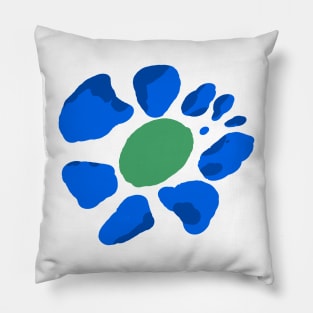 Flower - Blur Of Color Pillow