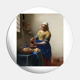 Vermeer - the Milkmaid Pin