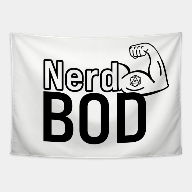 Nerd Bod Tapestry by The Goblins Corner