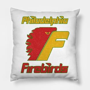 DEFUNCT - Philadelphia Firebirds Hockey Pillow