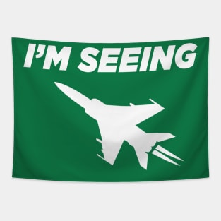 i am seeing jets Tapestry