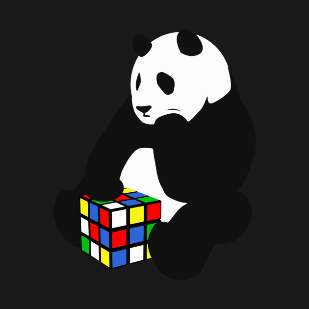 Disover The Thinker! - Panda Bear - T-Shirt