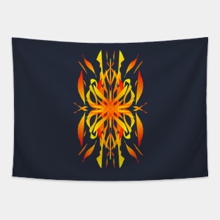 Abstract: fire Tapestry