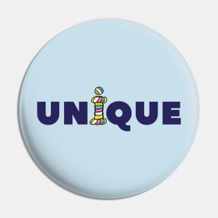 Unique me Pin